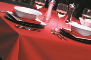 Alpha Red table ware