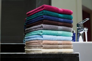 Coloured Towels