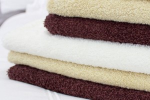 Towels in many shades